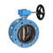 Butterfly valve Type: 4622 Ductile cast iron/Aluminum bronze Centric Gearbox Flange